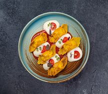 Равиоли из трех видов сыра