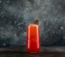 Лимонад малина-маракуйя