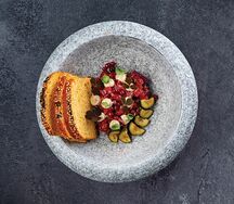 Тартар из мраморной говядины