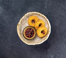 Сырные пончики