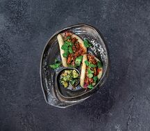 Булочки бао с курицей BBQ