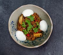 Жареный рис с морепродуктами