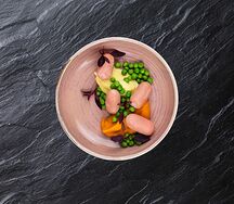 Микс пюре с мини сосисками