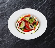Салат Греческий с муссом из феты