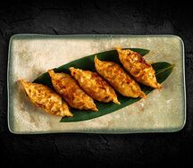 Гедза с креветками и курицей