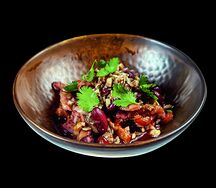 Ацецили с копченой курицей