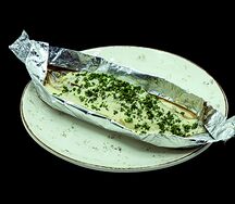 Форель, запеченная в сливочном соусе 