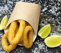Хрустящие кольца кальмара