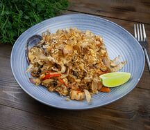 Тяхан с морепродуктами 