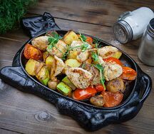 Жаркое с курицей 