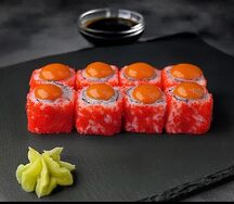 Калифорния запеченная с лососем