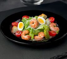 Цезарь с креветкой 