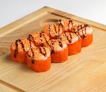 Запеченный с креветкой 