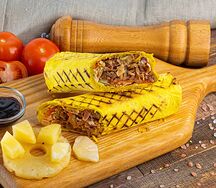 Шаурма с ананасом
