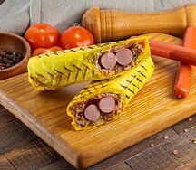 Шаурма с сосисками