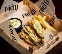 Кабачки темпура с чесночным айоли