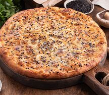 Хабизгина с копченым сыром и картофелем