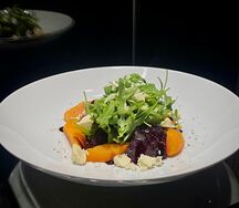 Салат с печеными овощами