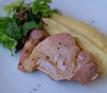 Индейка с картофельным пюре 