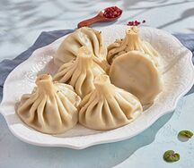 Хинкали с грибами