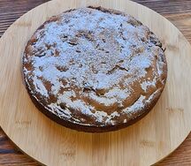 Шарлотка с яблоками