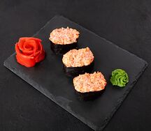 Запеченный Лосось с сырным соусом 