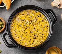 Сырный суп с грибами 