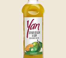 Сок Зеленый апельсин и лайм Yan