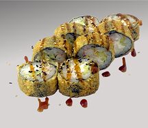 Жареный с крабом