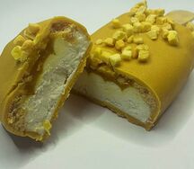 Чизкейк Медовик-манго-маракуйя