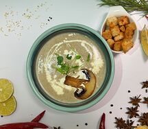 Крем-суп грибной