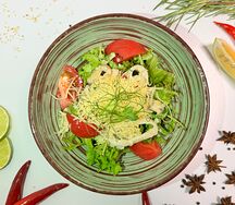 Салат с морепродуктами