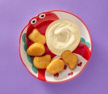 Куриные наггетсы с картофельным пюре