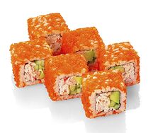 Ролл Калифорния с крабом