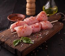 Шашлык из фермерского цыпленка