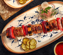 Кебаб из баранины по-хивински