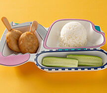 Куриное эскимо с отварным рисом