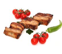 Шашлык из свиных ребрышек