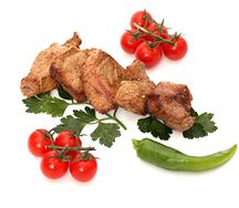 Шашлык из cвинoй шеи