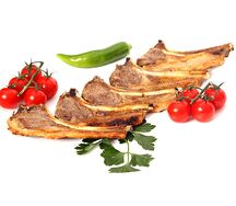 Шашлык из бараньей корейки