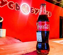 Coca-Cola в стекле