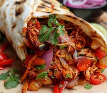 Куриная шаурма острая