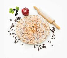 Пирог со смородиной и яблоком
