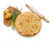 Пирог с картофелем и зеленым луком