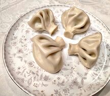Хинкали с говядиной и бараниной