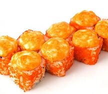 Запеченный ролл Калифорния