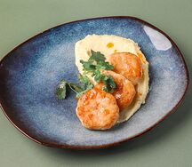 Куриные котлеты с пюре