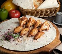 Шашлык из куриных крылышек 