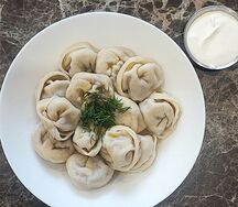 Пельмени с курицей