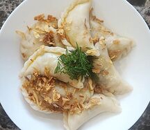 Вареники с картофелем и грибами